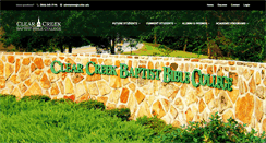 Desktop Screenshot of ccbbc.edu